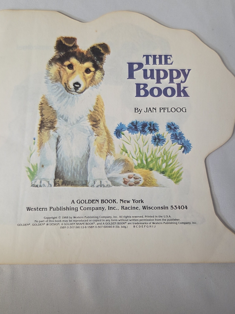 Vintage The Puppy Book Golden Shape Children Storybook Illustrated Picture Book - Picture 4 of 5